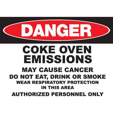 ZING Eco GHS Sign, Danger, 10X14- Model 2662S